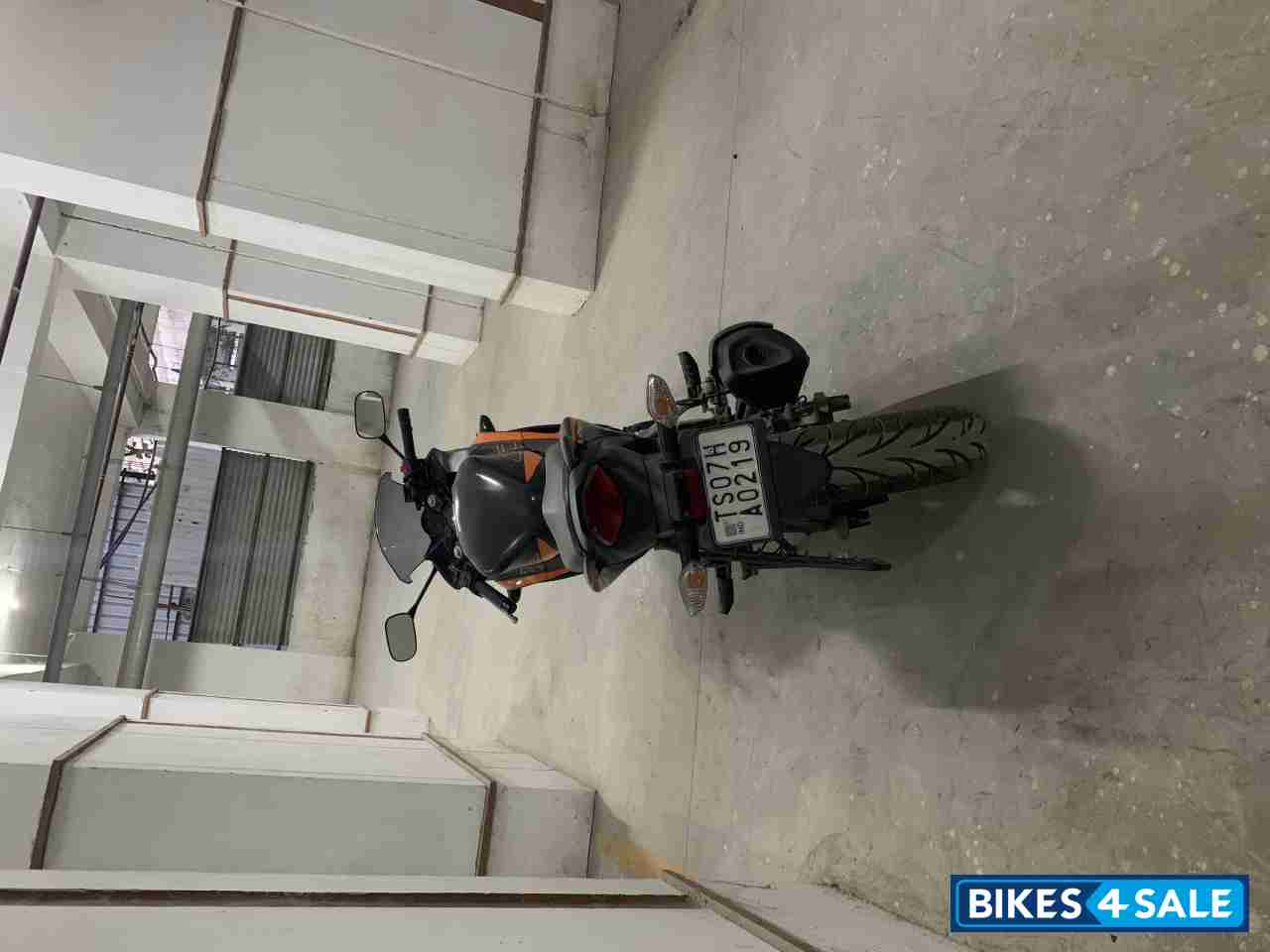 Mettalic Grey With Orange Honda CBR 250R ABS