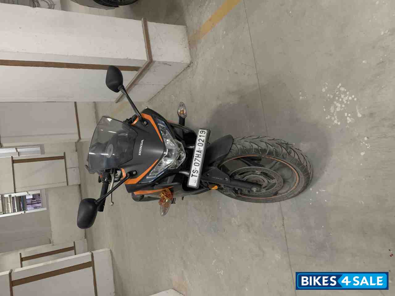 Mettalic Grey With Orange Honda CBR 250R ABS