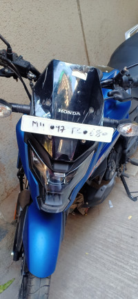 Blue Honda XBlade BS6