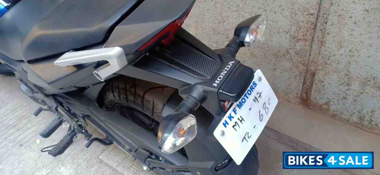 Blue Honda XBlade BS6