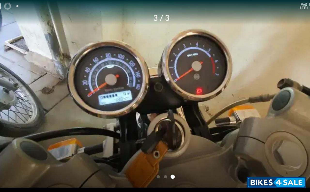 Yellow Royal Enfield Continental GT 535