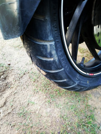 White TVS Apache RTR 200 4V