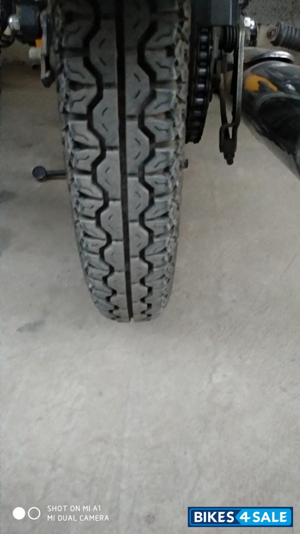 Silver Royal Enfield Bullet Electra