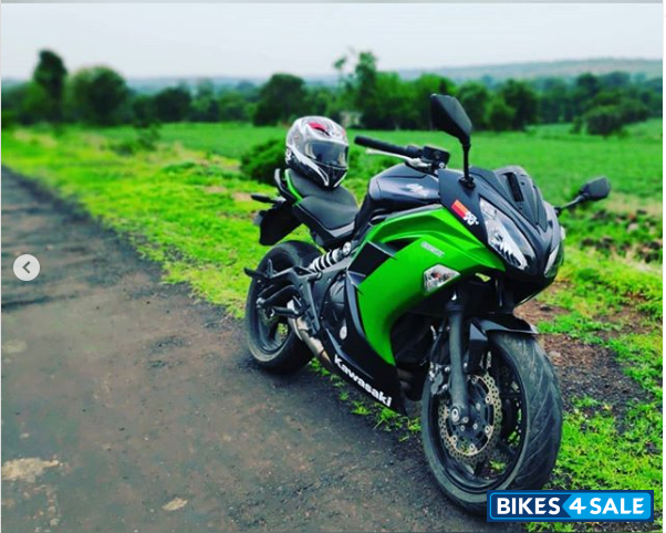 Green Kawasaki Ninja 650R