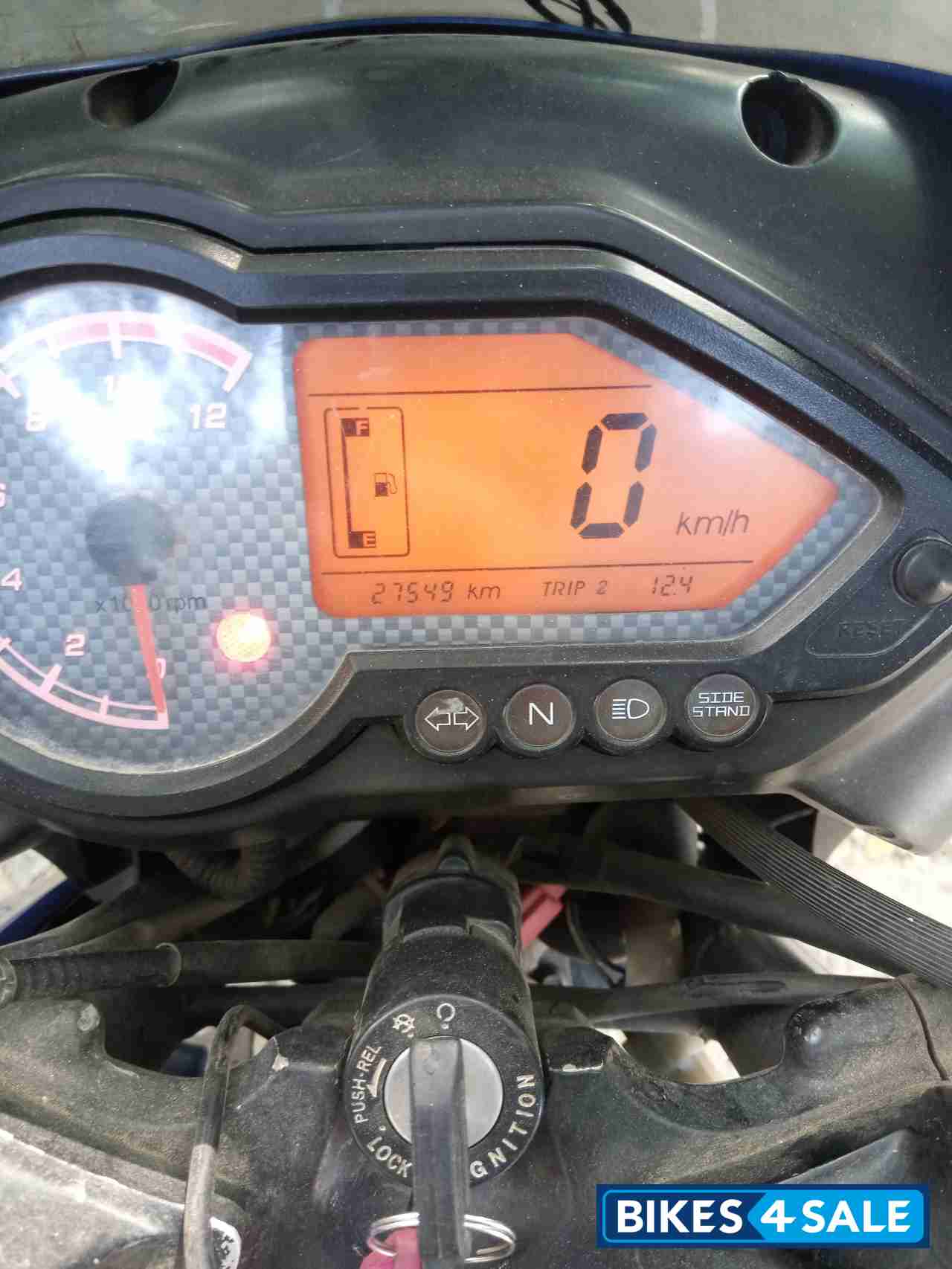Blue Bajaj Pulsar 150 DTSi