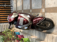 Maroon Honda Aviator