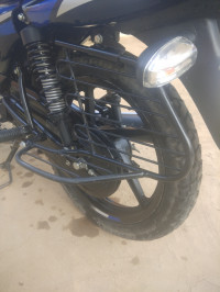 Blue And Black Bajaj CT 110 ES