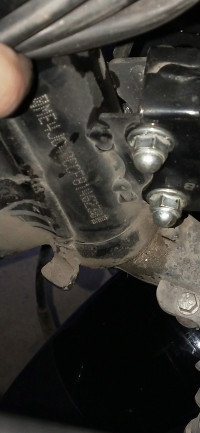 Black Honda CBF Stunner