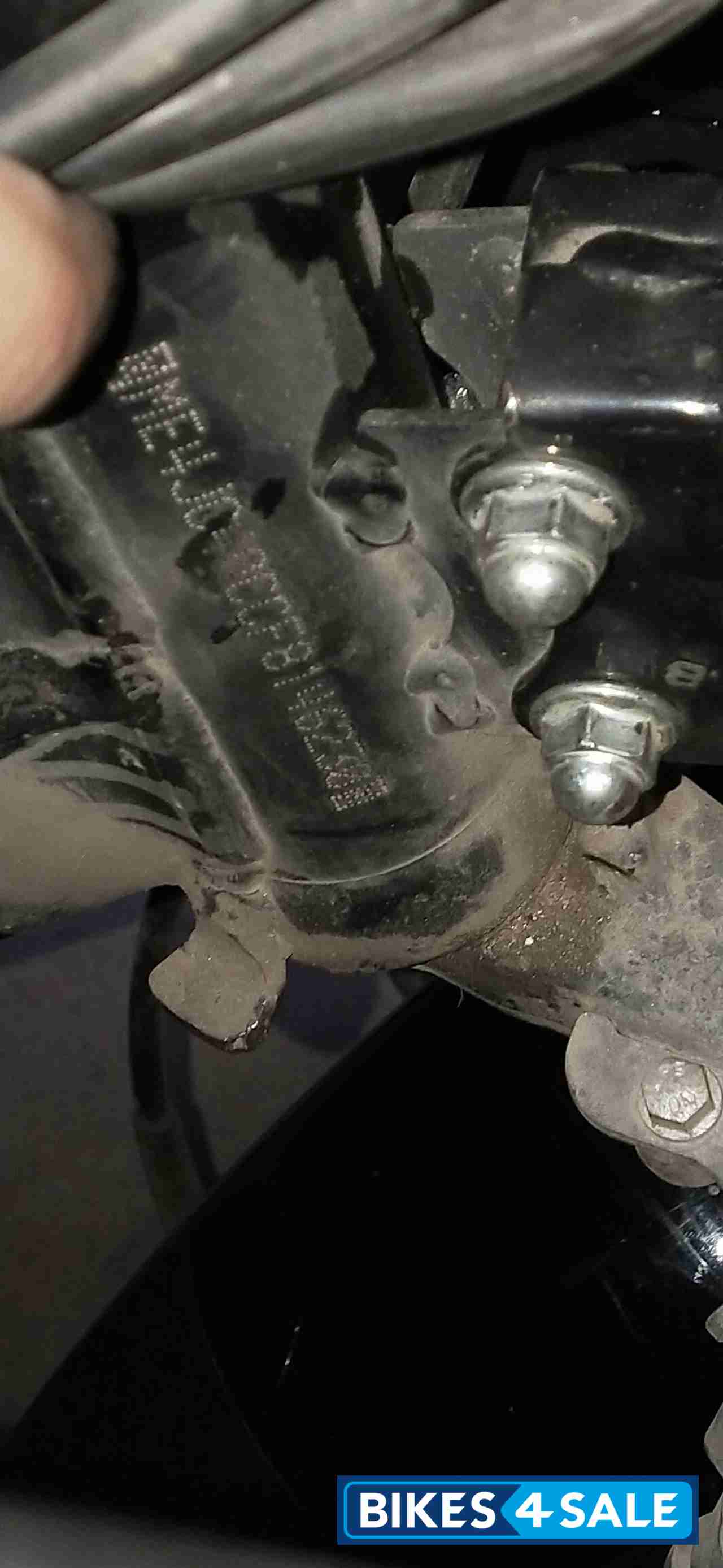 Black Honda CBF Stunner