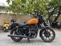 Orange Royal Enfield Thunderbird X 500