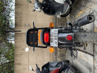Orange Royal Enfield Thunderbird X 500