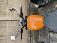 Orange Royal Enfield Thunderbird X 500