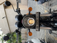 Orange Royal Enfield Thunderbird X 500