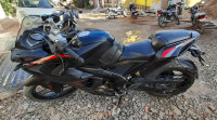 Black Red Bajaj Pulsar RS 200 ABS