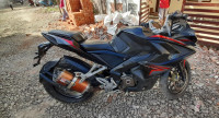 Black Red Bajaj Pulsar RS 200 ABS