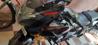 Black Red Bajaj Pulsar 220F