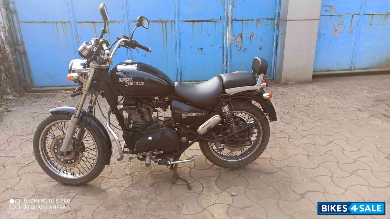Dark Blue Royal Enfield Thunderbird 350