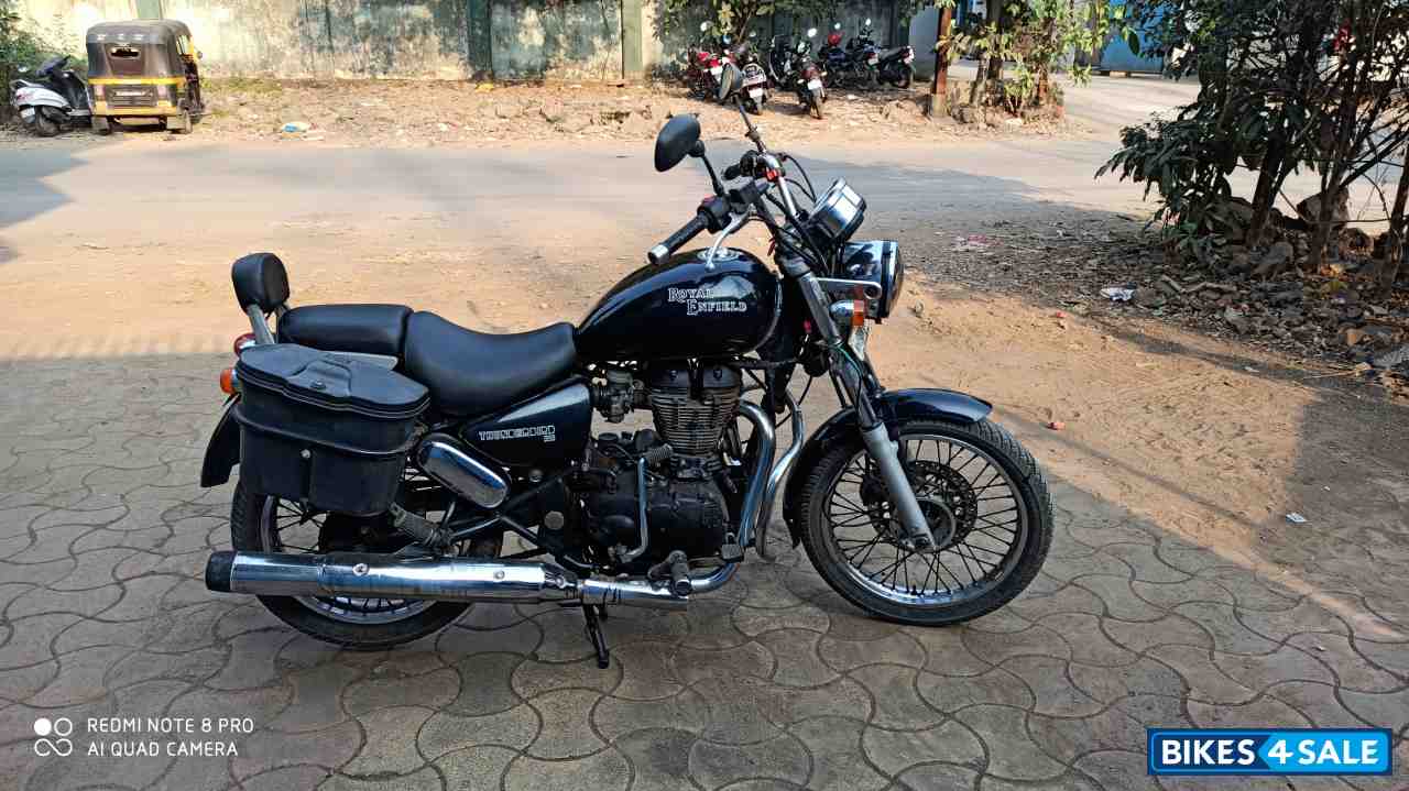 Dark Blue Royal Enfield Thunderbird 350