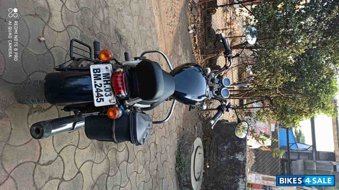Dark Blue Royal Enfield Thunderbird 350