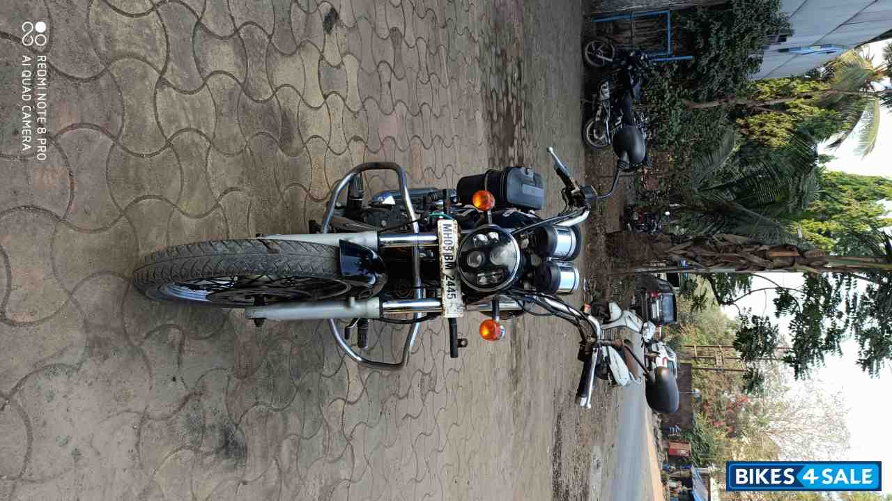 Dark Blue Royal Enfield Thunderbird 350