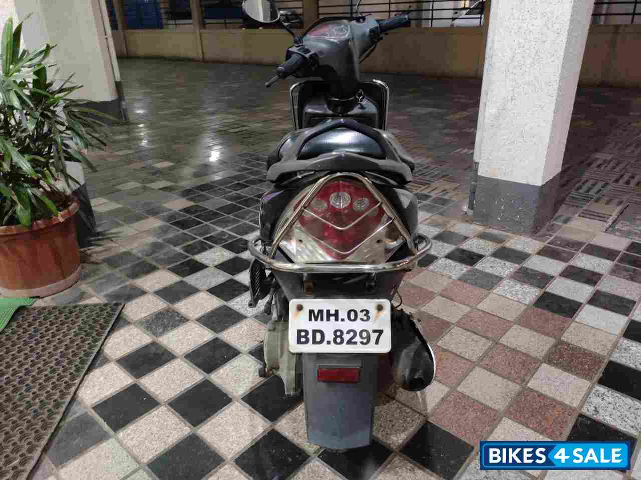 Purple TVS Scooty Streak