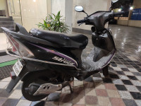 Purple TVS Scooty Streak