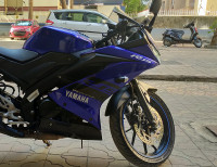 Blue Yamaha YZF R15 V3