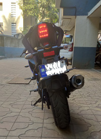 Blue Yamaha YZF R15 V3