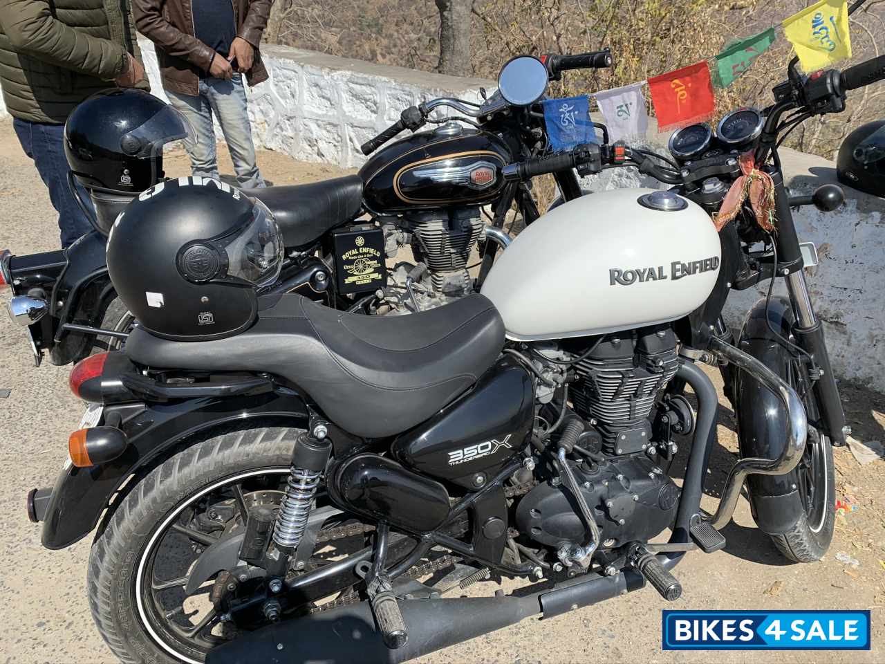 White Royal Enfield Thunderbird X 350