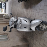 Silver Honda Activa