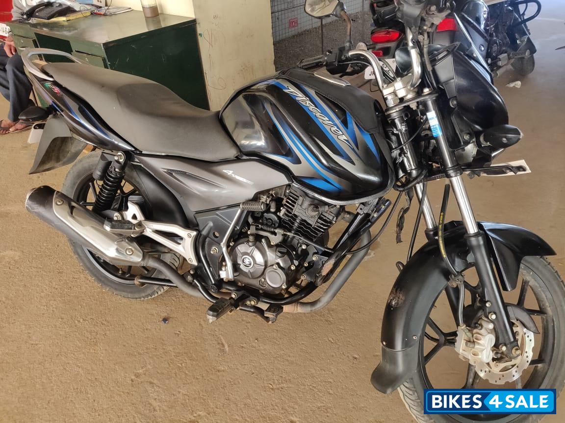 Black Blue Bajaj Discover 125T