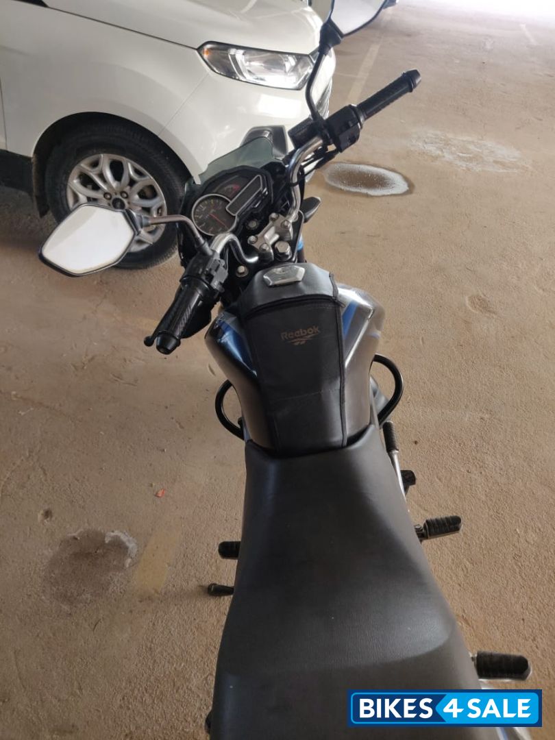 Black Blue Bajaj Discover 125T