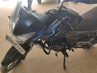 Black Blue Bajaj Discover 125T