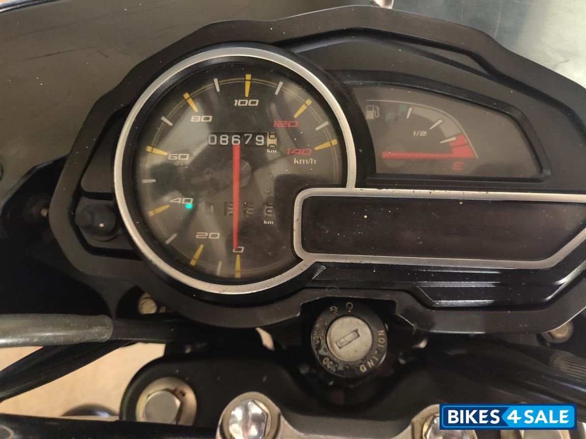 Black Blue Bajaj Discover 125T