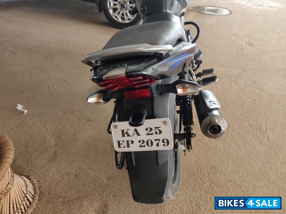 Black Blue Bajaj Discover 125T