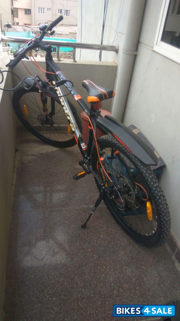 Black And Orange Bicycle  Montra 1.1