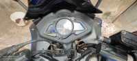 White Blue Bajaj Pulsar RS 200 ABS