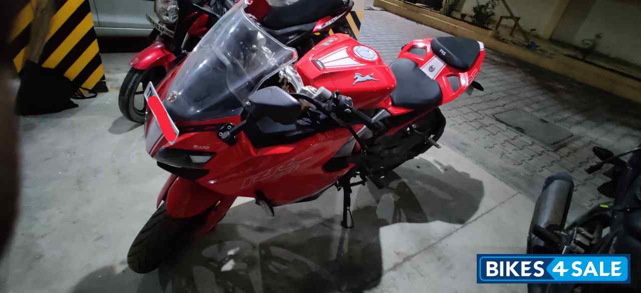 Racing Red TVS Apache RR 310