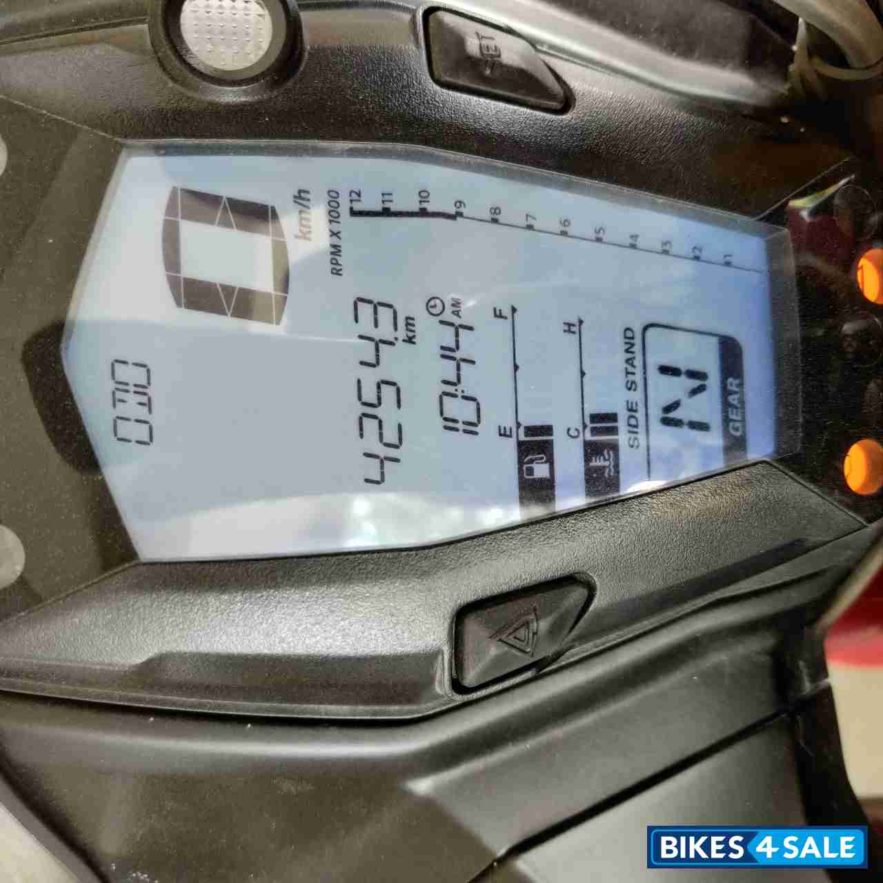 Racing Red TVS Apache RR 310