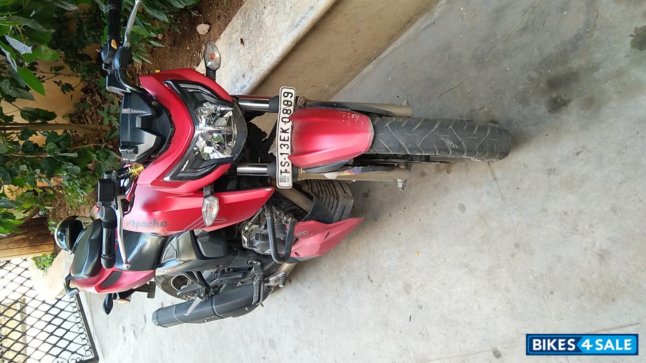 Red TVS Apache RTR 200 4V Race Edition 2.0