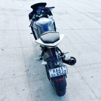 Grey Yamaha YZF R15 V2