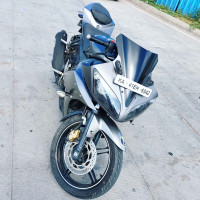Grey Yamaha YZF R15 V2