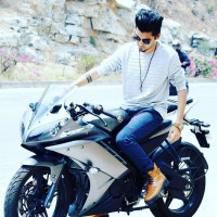 Grey Yamaha YZF R15 V2