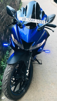 Deep Purplish Blue Yamaha YZF R15 V3