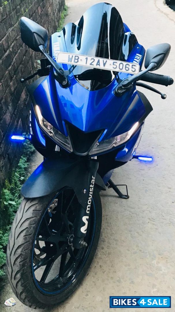 Deep Purplish Blue Yamaha YZF R15 V3
