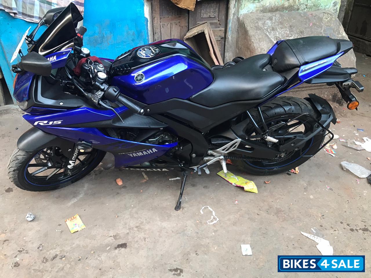 Deep Purplish Blue Yamaha YZF R15 V3