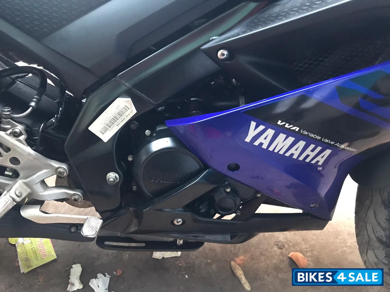 Deep Purplish Blue Yamaha YZF R15 V3