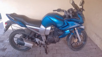 Blue Yamaha Fazer
