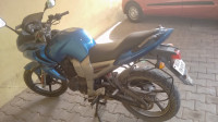 Blue Yamaha Fazer