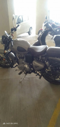 Silver Royal Enfield Classic 350